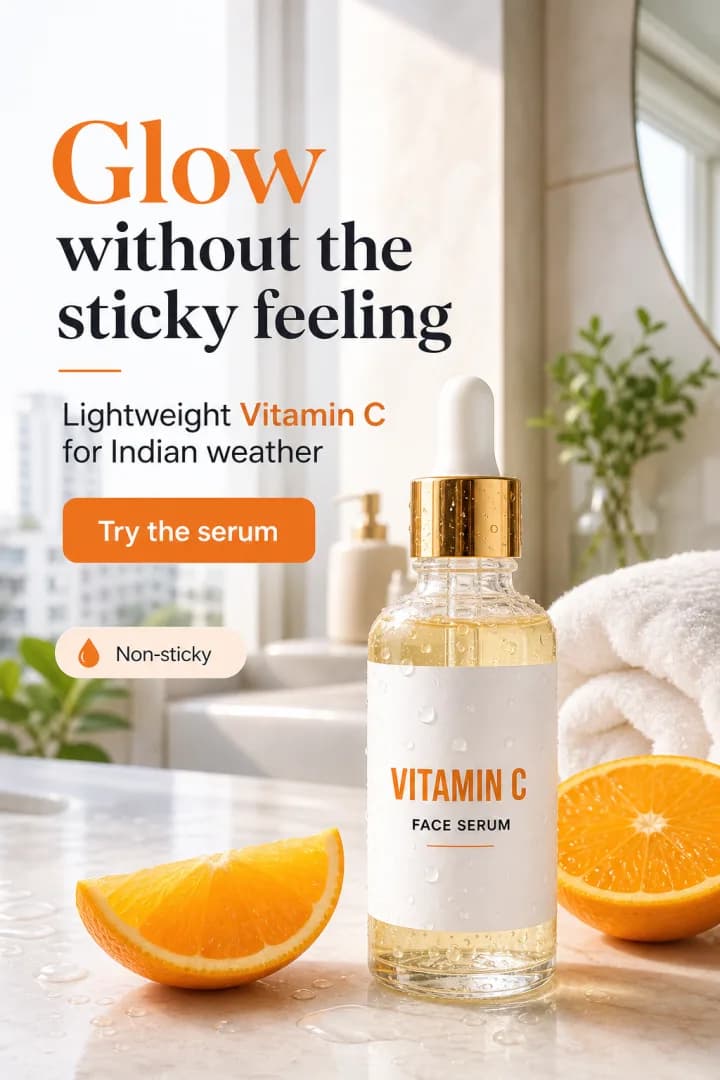 Beauty benefit still generated static ad